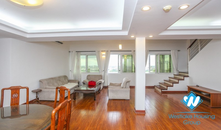Beautiful and modern penthouse for rent in Ciputra, Tay Ho, Ha Noi